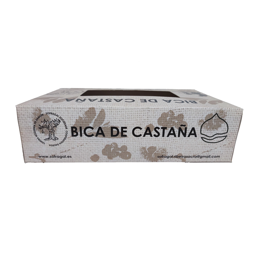 Bica / bizcocho de castaña de la Ribeira Sacra