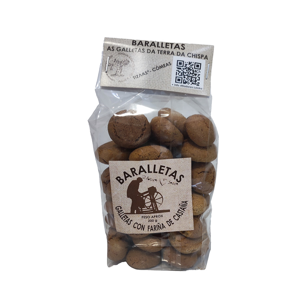 Baralletas de castaña 200g