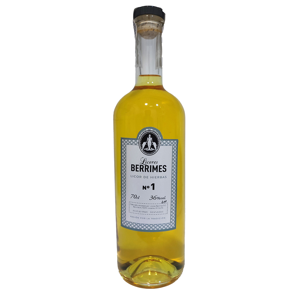 Licor de hierbas gallego